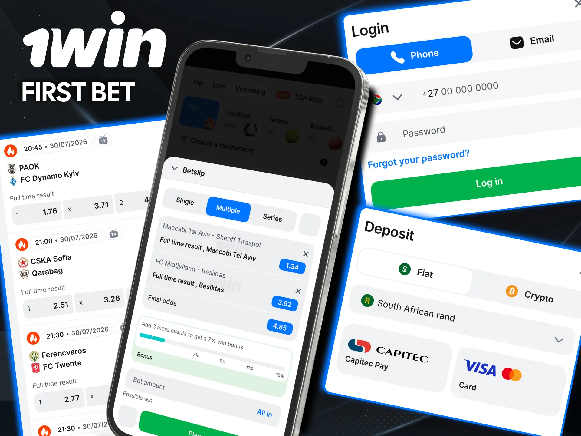 1win app guides users through quick betting steps.