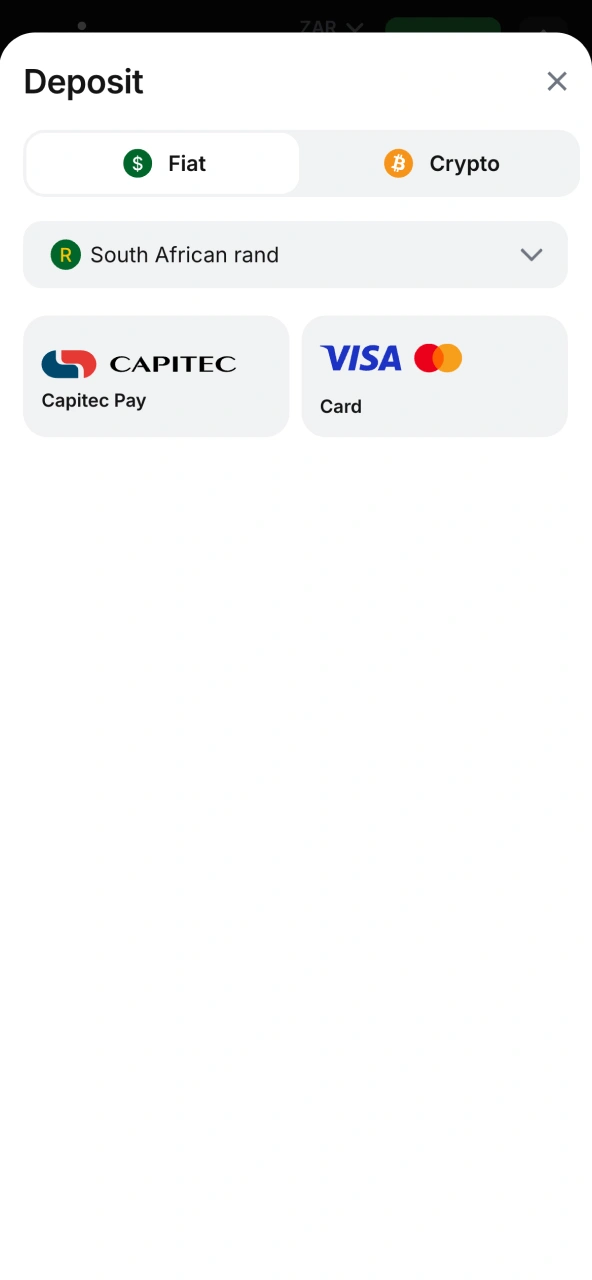 1win shows limits and times for each payment option.