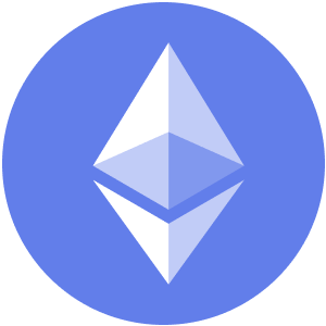 Ethereum logo.