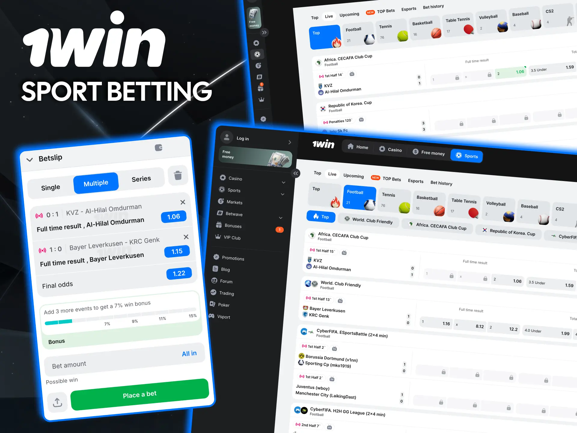 Sports fans find broad coverage through 1win betting catalogue.
