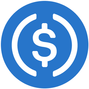 USDC logo.
